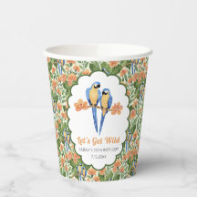 Lasst uns den wilden Macaw-Dschungel tropisch hole