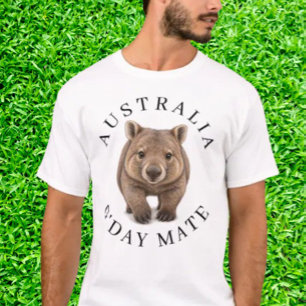 Lasst uns den wunderbaren Wombat feiern T-Shirt