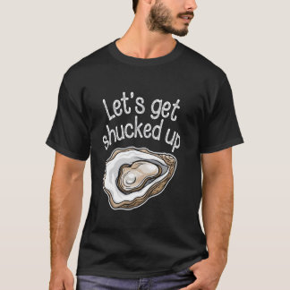 Lasst uns die Austern-Liebhaber-Kinder-Männer lust T-Shirt