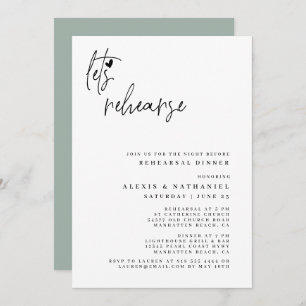 Lasst uns die Nacht vor dem Dusty-Alter wieder ver Einladung