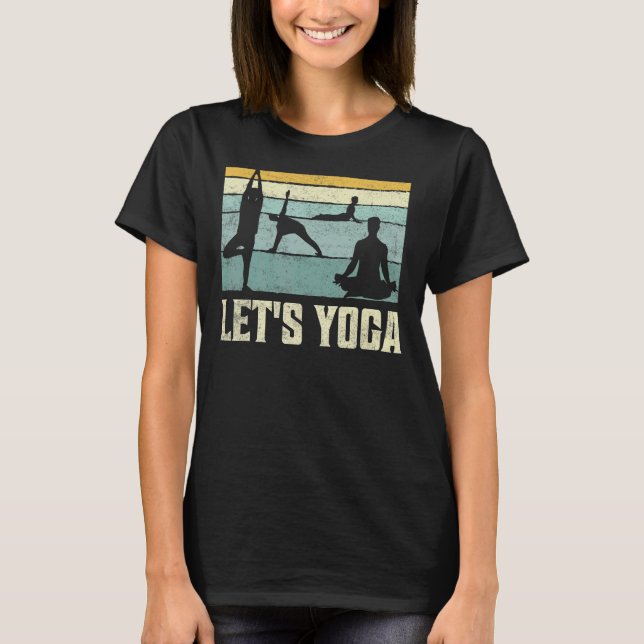 Lasst uns die spirituelle Yoga-Meditation T-Shirt (Vorderseite)