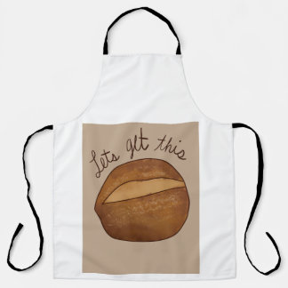 Lasst uns dieses Brot Apron bekommen Schürze