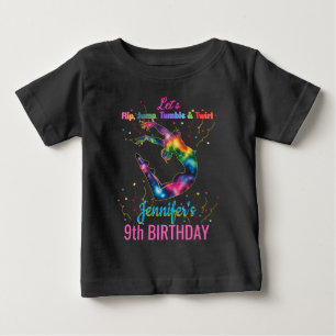 Lasst uns drehen, springen, purzeln und wirbeln Ge Baby T-shirt