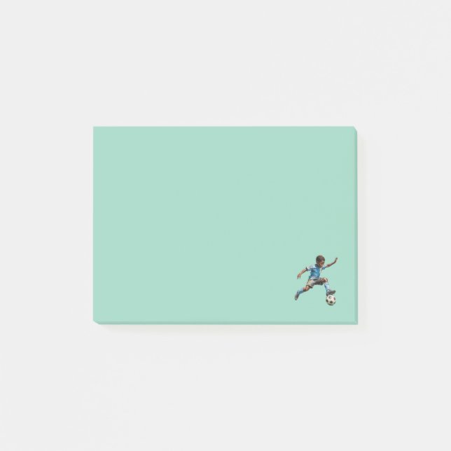 Lasst uns dribbeln post-it klebezettel (Vorderseite)