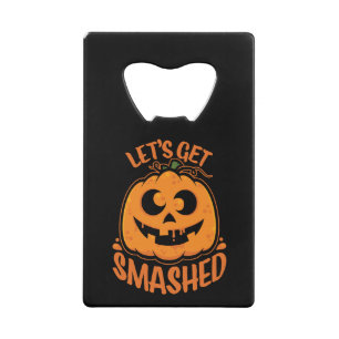 Lasst uns ein gestricktes Tipsy Halloween Jack-O’- Geldbeutel Flaschenöffner