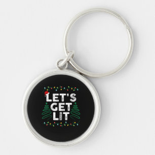 Lasst uns ein Lit trinken Funny Weihnachtsgeschenk Schlüsselanhänger