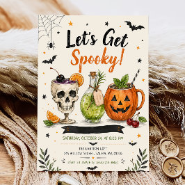 Lasst uns eine gruselige Halloween-Party feiern Einladung