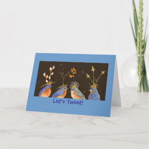 Lasst uns eine Karte Getweetet haben