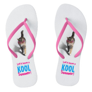 Lasst uns einen Kool Summer haben Flip Flops