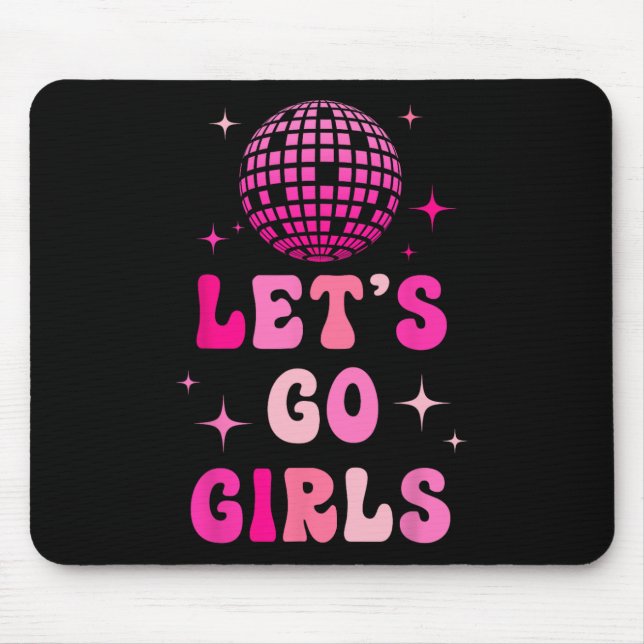 Lasst uns einen Mann der Mädchen gehen, den ich wi Mousepad (Vorne)