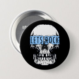 Lasst uns einen Rock Skull Button drücken