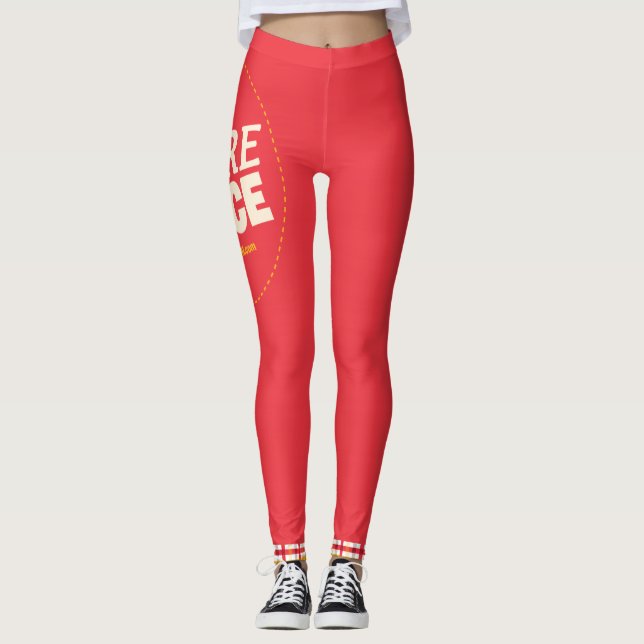 Lasst uns einen Slice teilen Leggings (Vorderseite)