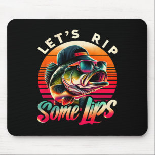 Lasst uns einige Lippen aufreißen Byss Angeln Lust Mousepad