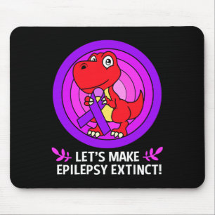 Lasst uns Epilepsie ausrotten Epilepsie-Bewusstsei Mousepad