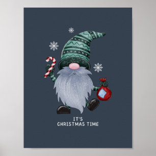 Lasst uns feierliche und spielerische Weihnachten Poster