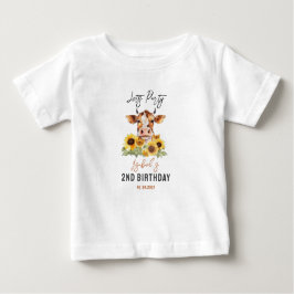 Lasst uns feiern, bis die Kühe nach Hause kommen 2 Baby T-shirt