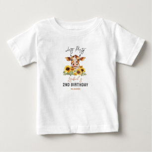Lasst uns feiern, bis die Kühe nach Hause kommen 2 Baby T-shirt