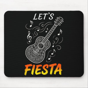 Lasst uns feiern - Cinco de Mayo Party Gitarrenmus Mousepad