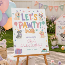 Lasst uns feiern - Welkommensschild zum Geburtstag