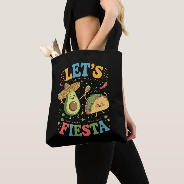 Lasst uns Fiesta Avocado und Tacos Cinco de Mayo (Von Nahem)