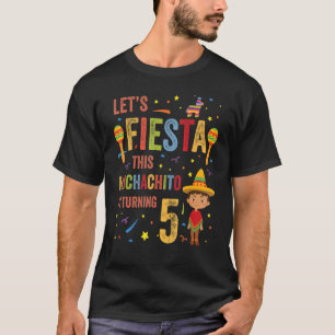 Lasst uns Fiesta dieser Muchachito macht 5 mexikan T-Shirt