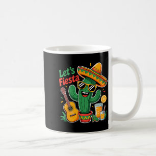 Lasst uns Fiesta feiern mexikanisch 5 de mayo lust Kaffeetasse