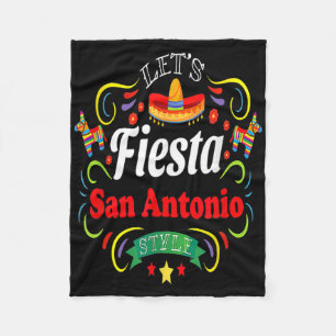 Lasst uns Fiesta-Shirt-Trinkparty San Antonio Cinc Fleecedecke