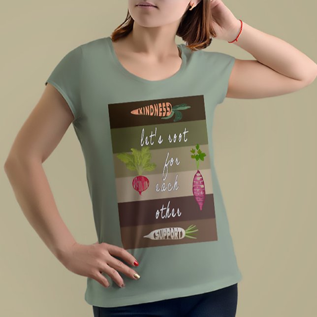 Lasst uns für den anderen Gartenbau-T - Shirt verw (LET'S ROOT FOR EACH OTHER T-SHIRT.
FOR PLANTS LOVERS ,LANDSCAPERS, GARDENNERS)