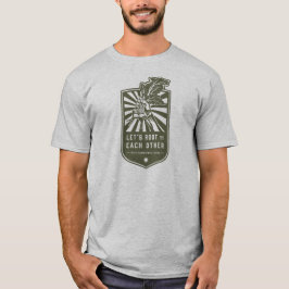 Lasst uns für den anderen T - Shirt Wurzeln schlag