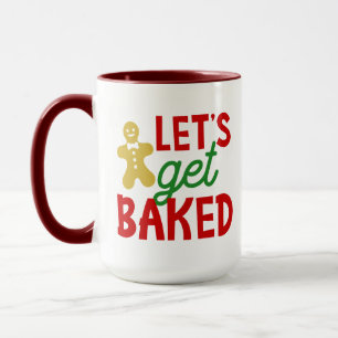 Lasst uns gebacken, Weihnachts-Lebkuchen Mann Funn Tasse