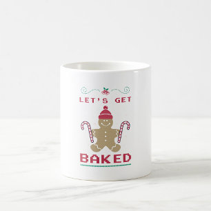 Lasst uns gebacken werden kaffeetasse