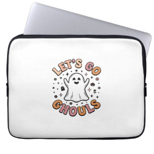 Lasst uns gehen, Geister süße Halloween-Geister  Laptopschutzhülle