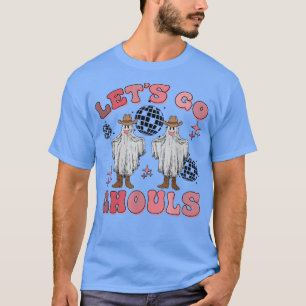 Lasst uns Ghouls Disco Ball Ghost Spooky Halloween T-Shirt