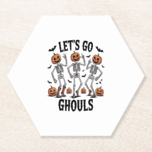 Lasst uns Ghouls gehen, lustig Spooky Untersetzer