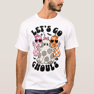 Lasst uns Ghouls Halloween Ghost Flora Spooky Seas T-Shirt