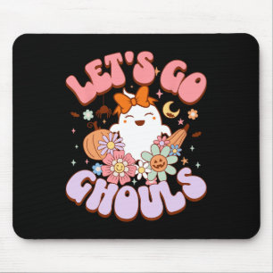 Lasst uns Ghouls Halloween Ghost Outfit Kostüm Ret Mousepad
