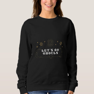 Lasst uns Ghouls Katzenbraut Hochzeit Junggesellin Sweatshirt