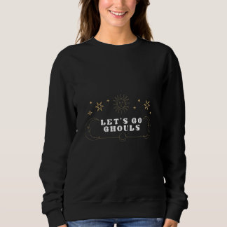 Lasst uns Ghouls Katzenbraut Hochzeit Junggesellin Sweatshirt