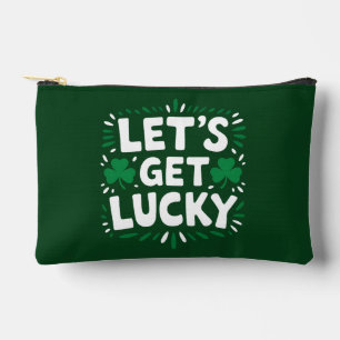 Lasst uns Glück Kleeblatt Funny St Patrick's Day h Zubehörtasche