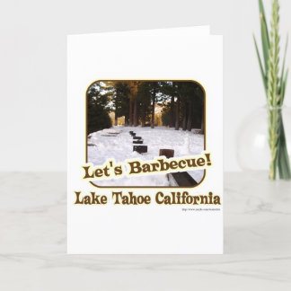 Lasst uns GRILLEN in Tahoe Karte