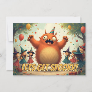 Lasst uns gruselig werden – Süße Monster-Party-Spa