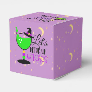Lasst uns Hexen trinken, nicht trinken und fliegen Geschenkschachtel