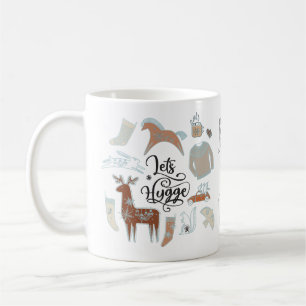 Lasst uns Hygge Nordic Weihnachten Tasse