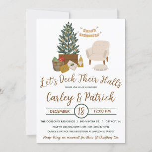 Lasst uns ihre Hallen überprüfen, das Brautparty d Einladung