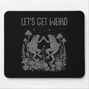 Lasst uns komische Dancing Frogs Mushrooms Funny C Mousepad