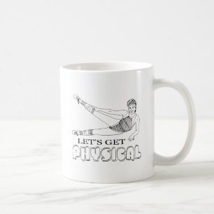 Lasst uns körperlich werden tasse