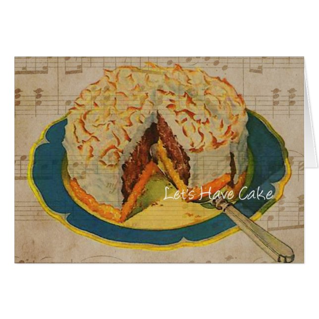 Lasst uns Kuchen essen (Vorderseite (Horizontal))