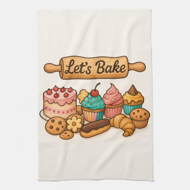 Lasst uns Küchentücher backen (Vertikal)