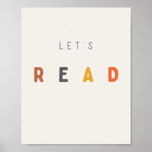 lasst uns lesen. Poster & Prints