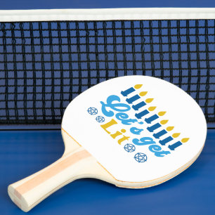 Lasst uns Lit holen! Ping Pong Paddle Tischtennis Schläger